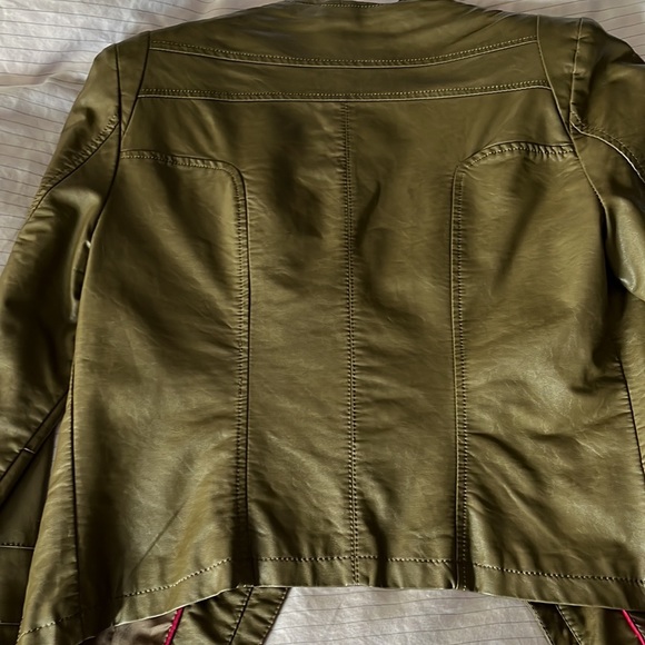 Vintage PU leather jacket - Picture 4 of 4